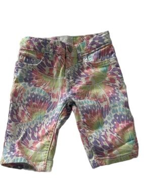The Children's Place Pastel Tie-Dye Floral Knee-Length Shorts